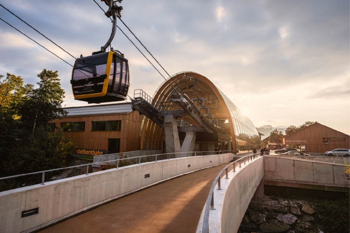 Oberstdorf | Nebelhornbahn | Talstation (Rohbau Gebäude) | Foto: Frithjof Kjer