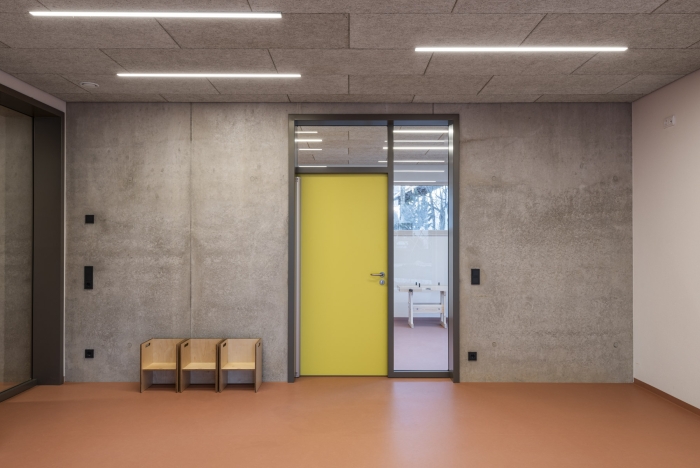 Warmisried | Kindergarten (Rohbau) | Innenansicht (Foto: Hermann Rupp)