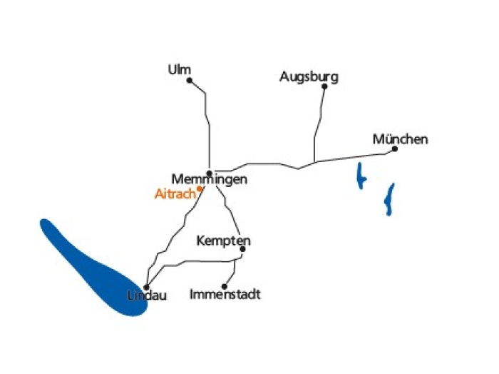 Moderne Doppelhaushälften in Aitrach 